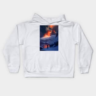 Winter storm Kids Hoodie